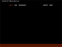Tablet Screenshot of norrisguitars.ca